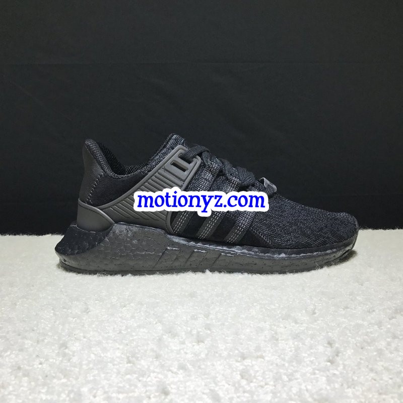 Real boost Adidas EQT Support 93/17 All Black